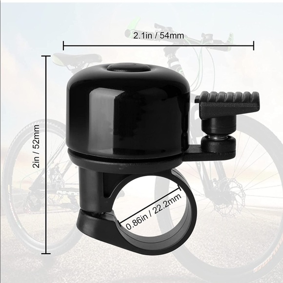 Pink Bicycle Bell - Picture 2 of 4